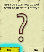 A January draft of the second-chance menu; the final asks "Are you sure you want to skip this story?"